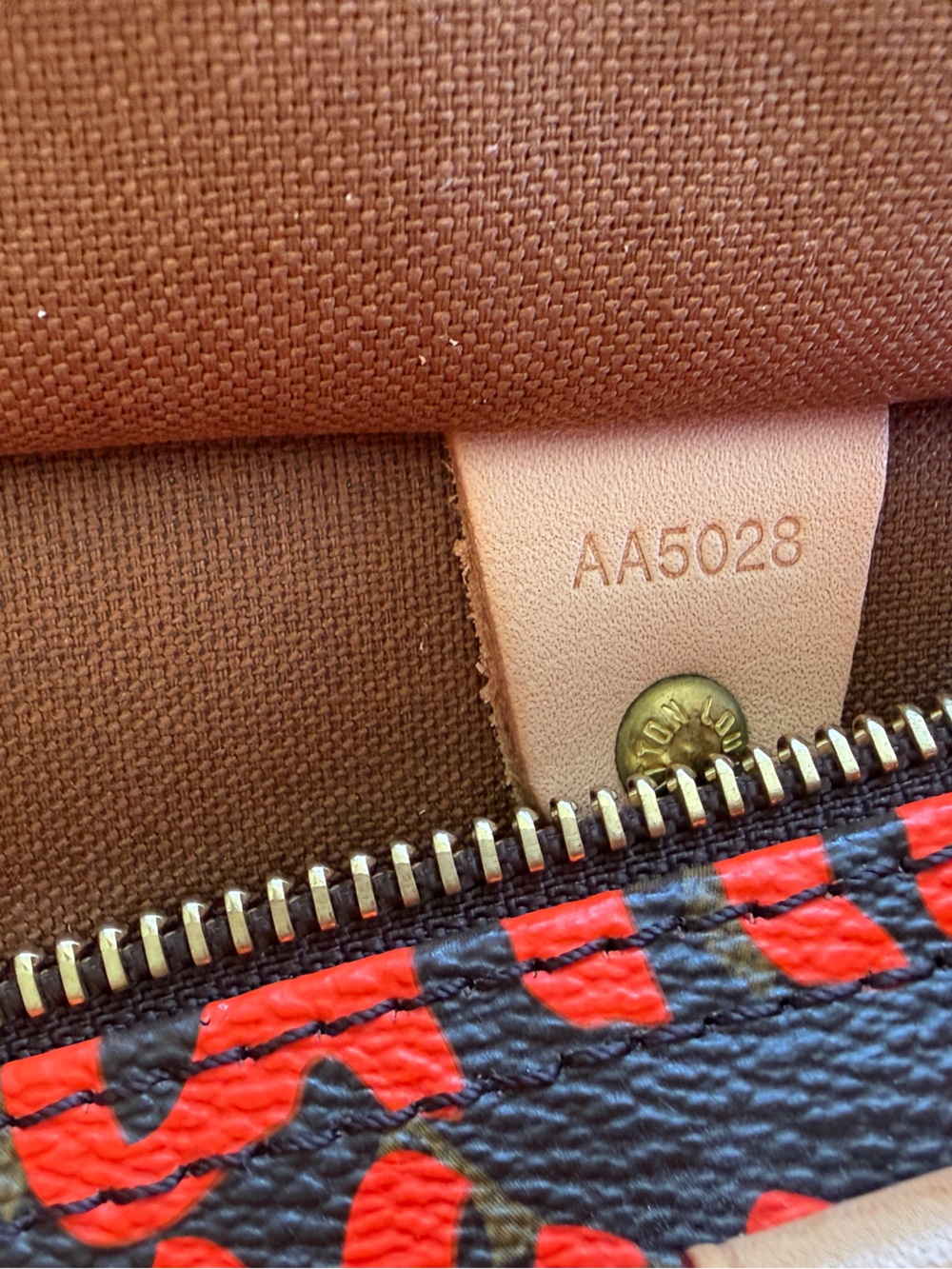 LOUIS VUITTON x Stephen Sprouse Monogram Graffiti Speedy 30 - Orange Handbag Bag - Picture 3 of 16